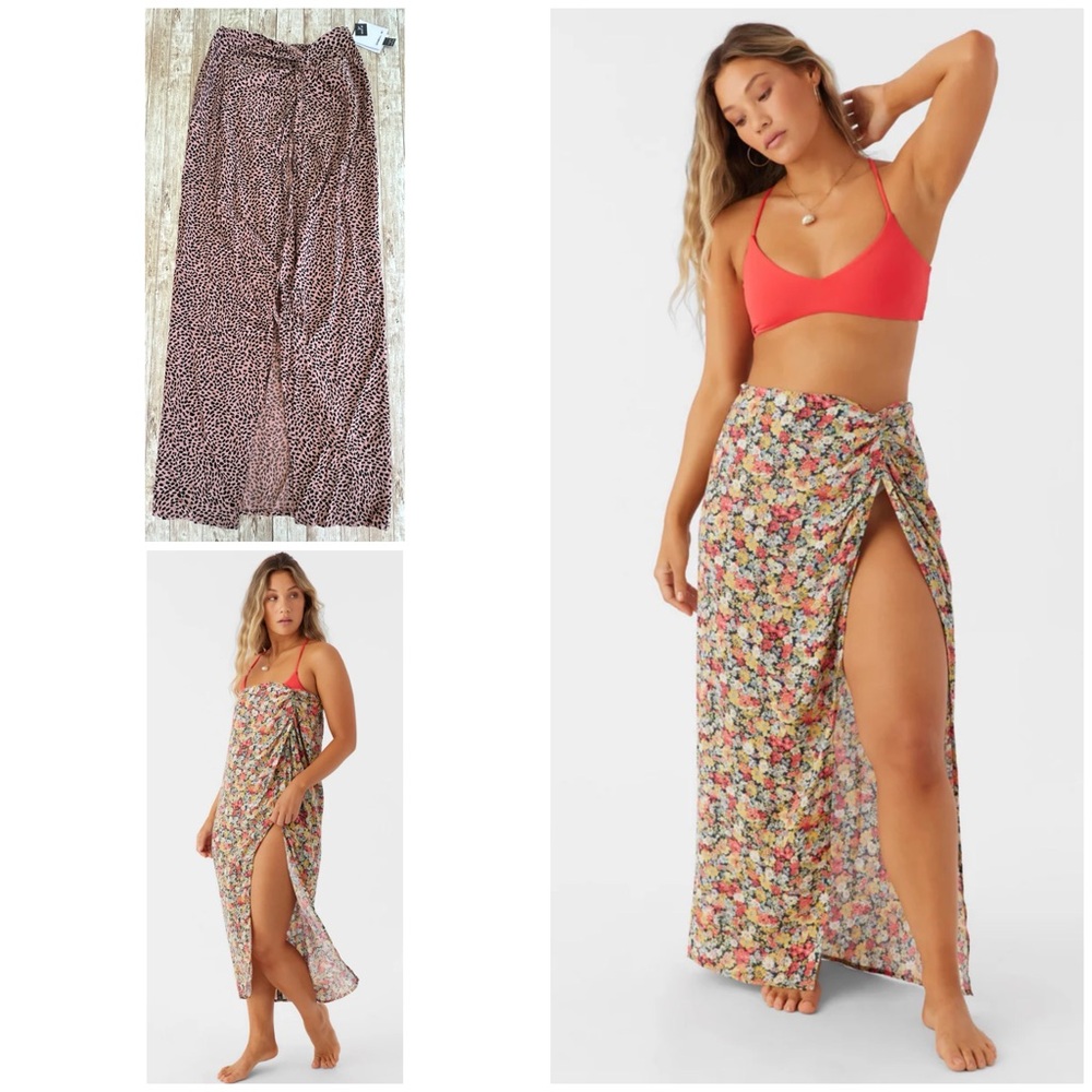 O’Neill Hanalei Wear 2 Ways Cover Up Maxi Skirt